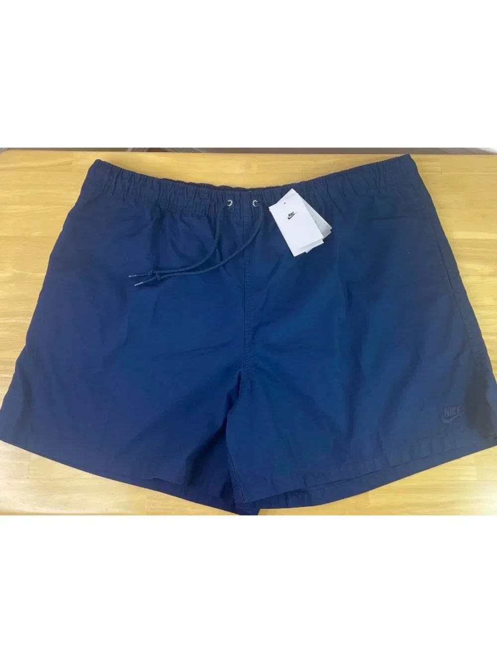 Nike Elastic Waist Drawstring Standard Fit Navy Shorts HJ1946 - Men’s 3XL - NWT